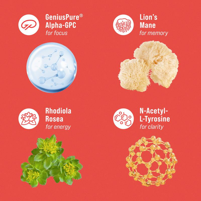 Nello Superfocus – Nootropic Drink Mix with Lion’S Mane, Rhodiola & Alpha-Gpc – Supports Memory, Brain Health & Mental Stamina, Enhances Clarity & Sharpness, Helps Fight Brain Fog – Travel Packets (20 Servings) Healthcare Convenient