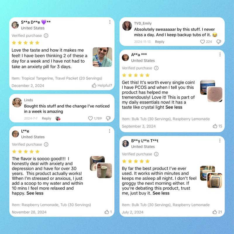 Nello Supercalm Calming Drink Mix with KSM-66 Ashwagandha Vitamin D3 Magnesium & L-Theanine Supports Cortisol Balance Mood & Sleep Helps Manage Stress Berry Flavored Dietary Supplement Healthcare Lemon