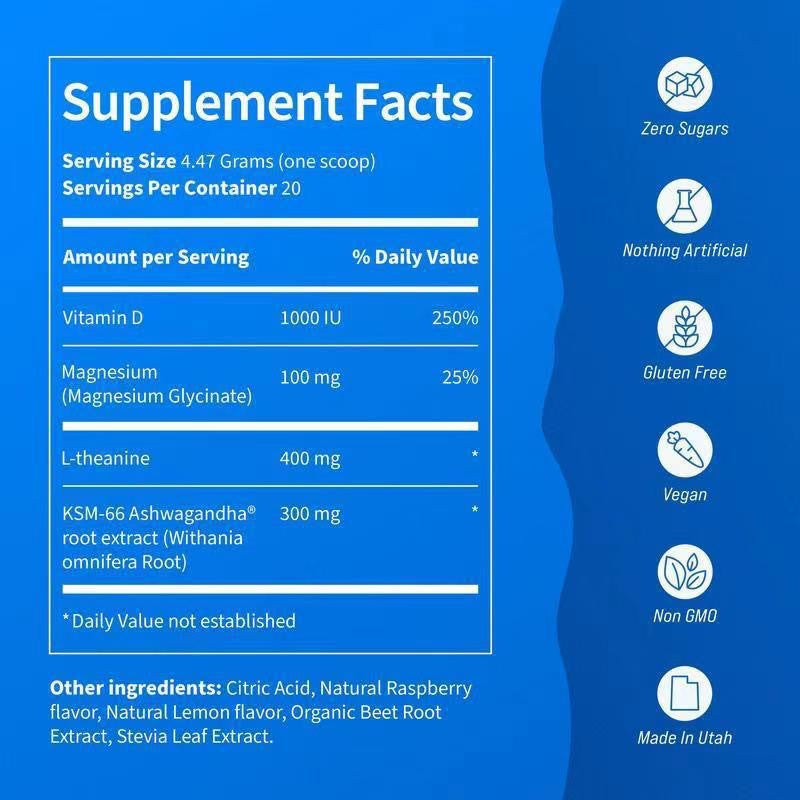 Supercalm Magnesium Powder Relaxation Drink