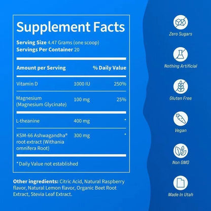 Supercalm Magnesium Powder Relaxation Drink